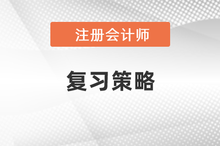 注冊會計師考試搭配建議