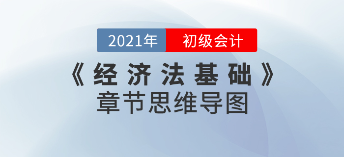 2021年初級(jí)會(huì)計(jì)考試《經(jīng)濟(jì)法基礎(chǔ)》第一章思維導(dǎo)圖