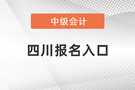 四川省達州中級會計師報名入口
