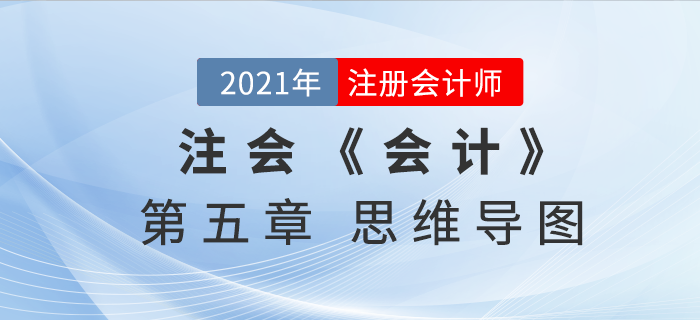 2021年CPA《會計》第五章思維導圖 2021年CPA《會計》第五章思維導圖