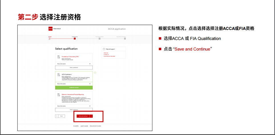 acca報(bào)考流程