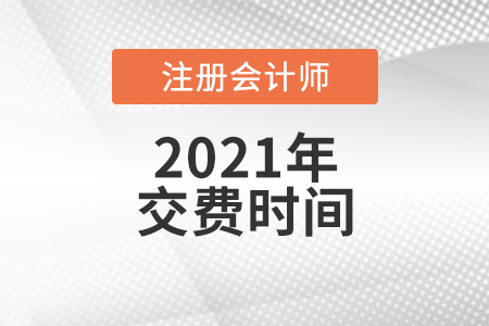 遼寧省盤(pán)錦注冊(cè)會(huì)計(jì)師2021年考試交費(fèi)時(shí)間你知道嗎