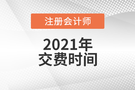 2021年注會(huì)報(bào)名什么時(shí)候支付報(bào)名費(fèi)