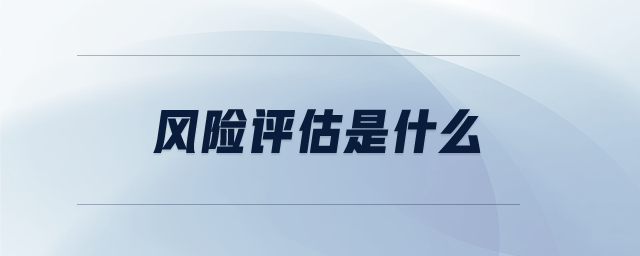 風險評估是什么