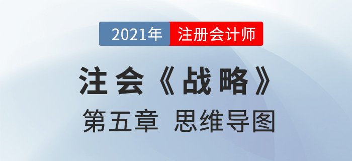 2021年CPA《戰(zhàn)略》第五章思維導(dǎo)圖 2021年CPA《戰(zhàn)略》第五章思維導(dǎo)圖