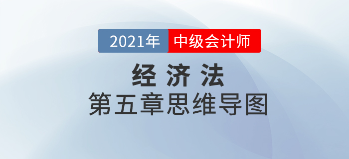 2021年中級會計《經(jīng)濟(jì)法》第五章思維導(dǎo)圖，速來點擊！