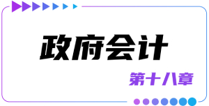 第十八章政府會(huì)計(jì)