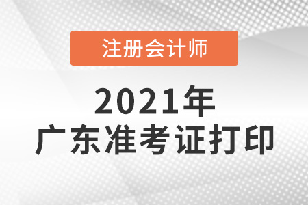 廣東省中山2021年cpa準考證打印時間