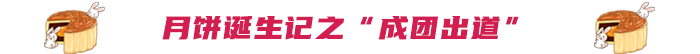 月餅誕生記之“成團出道”