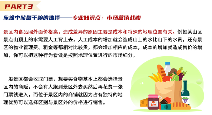 part3-旅途中儲(chǔ)備干糧的選擇