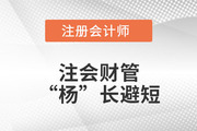 注會財管“楊”長避短——第二十章