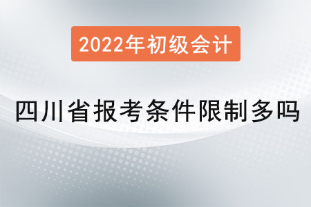四川省雅安初級(jí)會(huì)計(jì)報(bào)考條件限制多嗎
