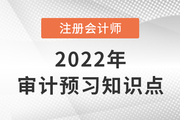 書面聲明_2022年注會《審計》預(yù)習(xí)知識點