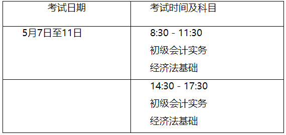 2022年海南省高級(jí)會(huì)計(jì)師考試考務(wù)信息公布