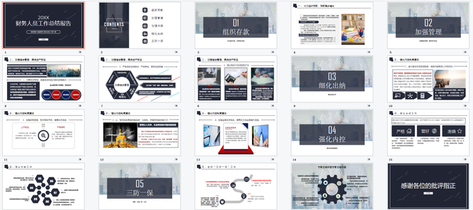 年終總結(jié)PPT模板