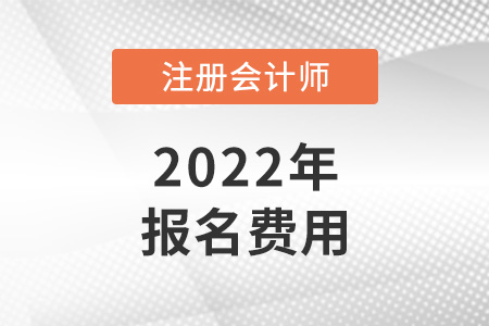 2022年各地cpa報(bào)名費(fèi)公布了嗎？