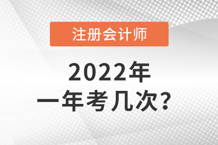 注冊(cè)會(huì)計(jì)師一年考幾次你了解嗎？