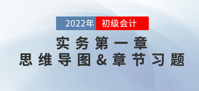 2022年《初級會計實務(wù)》第一章思維導(dǎo)圖+章節(jié)練習(xí)