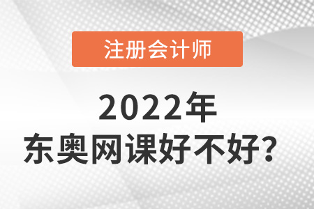 東奧注冊會計師網(wǎng)課有效果嗎？