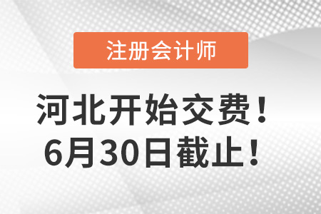 2023年河北省承德cpa交費(fèi)正在進(jìn)行中！點(diǎn)擊查看交費(fèi)入口！