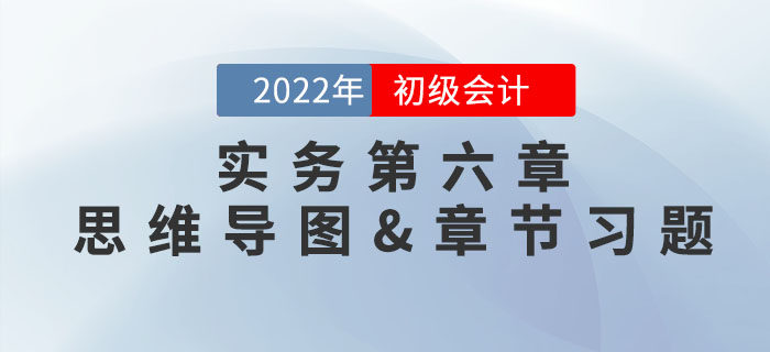 2022年《初級(jí)會(huì)計(jì)實(shí)務(wù)》第六章思維導(dǎo)圖+章節(jié)練習(xí) 2022年《初級(jí)會(huì)計(jì)實(shí)務(wù)》第六章思維導(dǎo)圖+章節(jié)練習(xí)