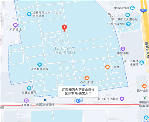 江西師范大學青山湖校區(qū)，北京西路正門旁的小門