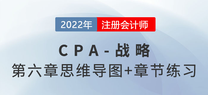 2022年注會(huì)戰(zhàn)略第六章思維導(dǎo)圖+章節(jié)練習(xí) 2022年注會(huì)戰(zhàn)略第六章思維導(dǎo)圖+章節(jié)練習(xí)