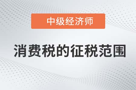 消費(fèi)稅的征稅范圍