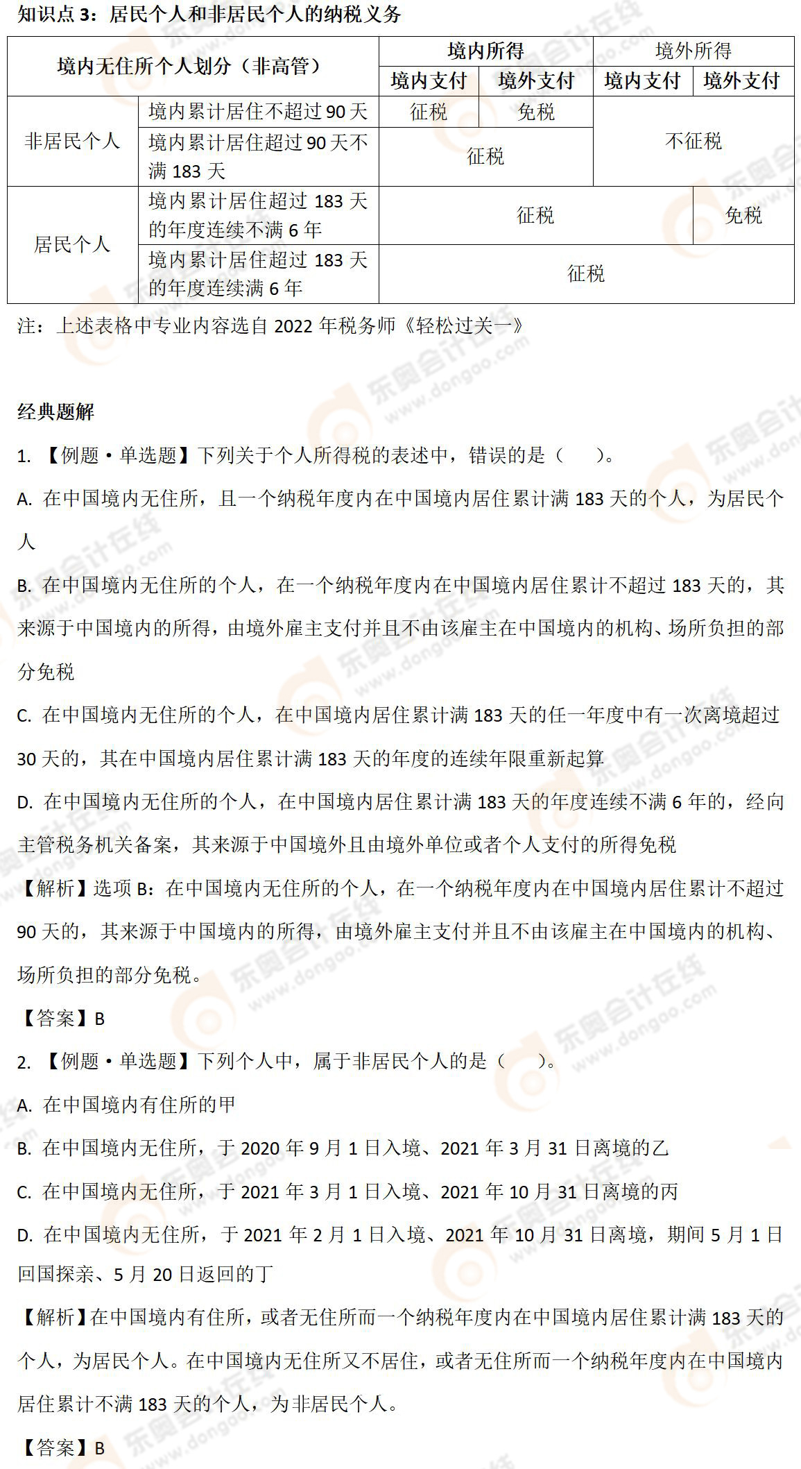 居民個人和非居民個人的納稅義務(wù)-03 居民個人和非居民個人的納稅義務(wù)-03