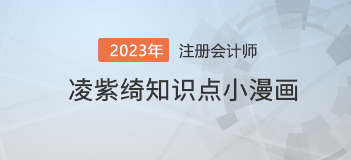 凌紫綺老師知識(shí)點(diǎn)小漫畫——注冊(cè)會(huì)計(jì)師的責(zé)任