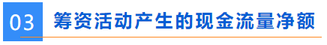 籌資活動(dòng)產(chǎn)生的現(xiàn)金流量?jī)纛~