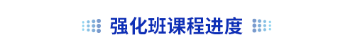 初級(jí)會(huì)計(jì)強(qiáng)化班課程進(jìn)度