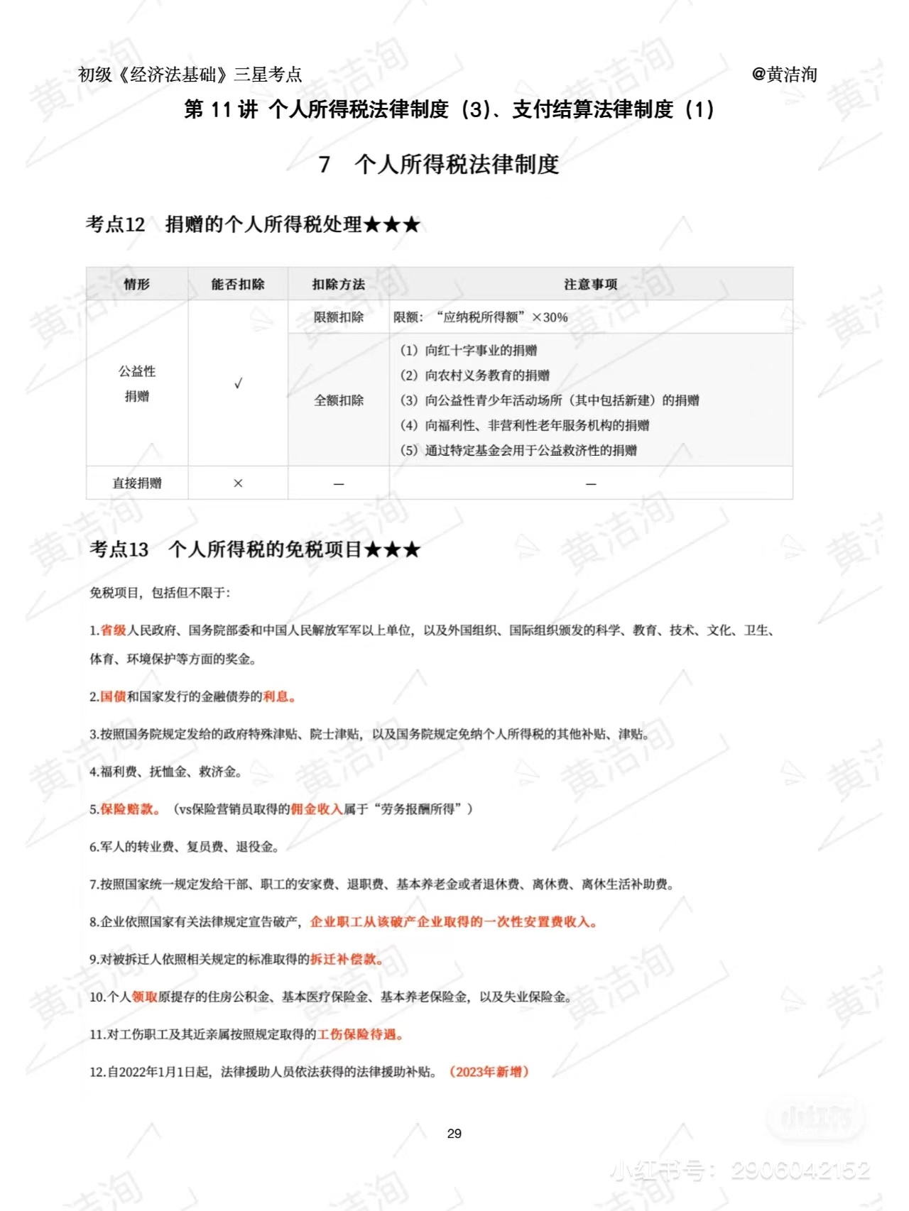 初級(jí)會(huì)計(jì)個(gè)人所得稅三星考點(diǎn) 初級(jí)會(huì)計(jì)個(gè)人所得稅三星考點(diǎn)