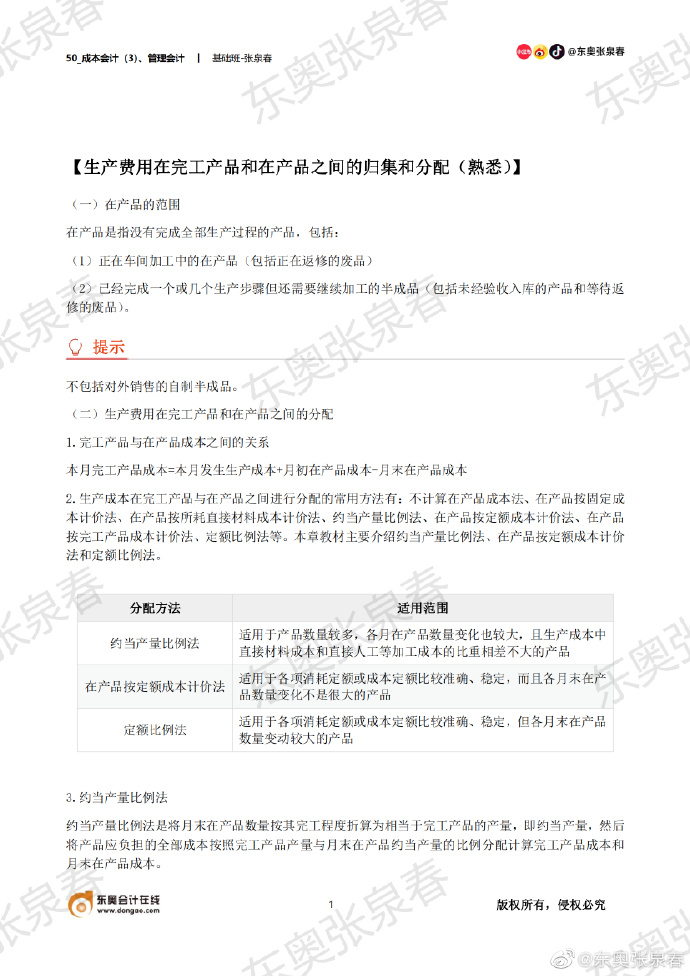 初級會計考點詳解