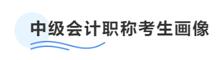 中級(jí)會(huì)計(jì)職稱考生畫(huà)像