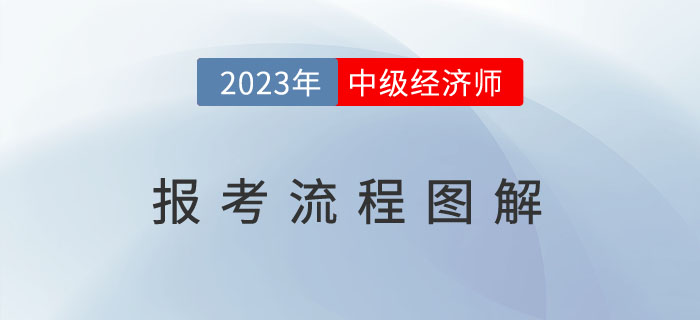 2023年中級經(jīng)濟(jì)師報(bào)名流程圖解（附23年新規(guī)）