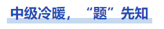 中級會計“中級”冷暖，“題”先知