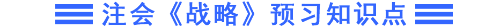 戰(zhàn)略預習標題(小版）
