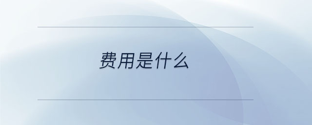 費用是什么