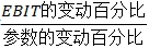 敏感系數(shù) 敏感系數(shù)