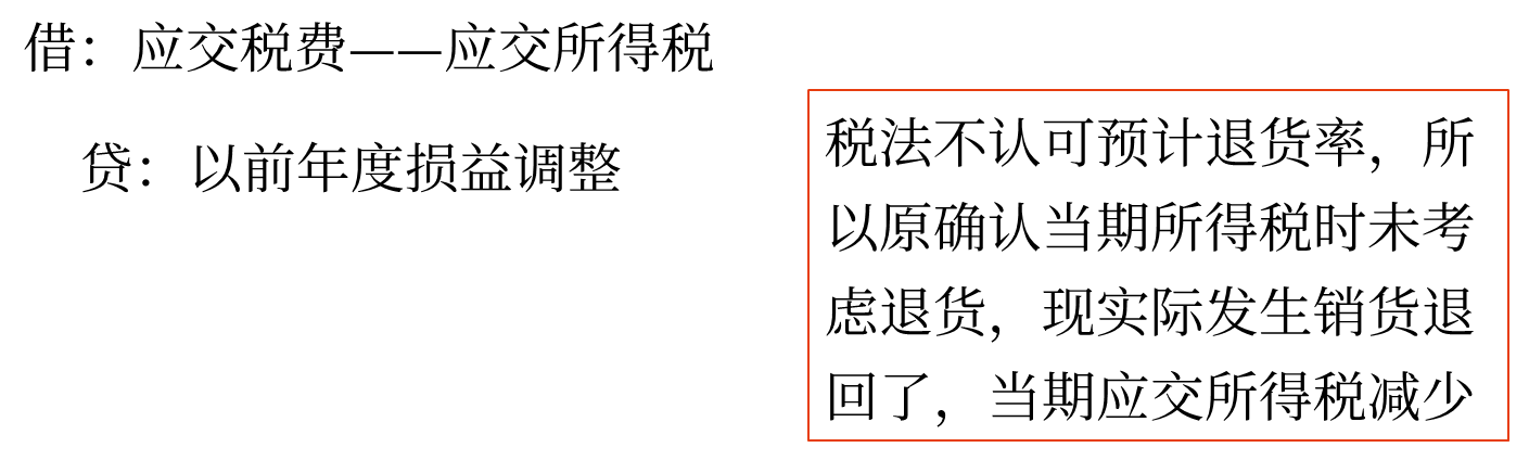調整應交所得稅 調整應交所得稅