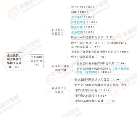2024高級(jí)會(huì)計(jì)實(shí)務(wù)思維導(dǎo)圖第四章：企業(yè)投資、融資決策與集團(tuán)資金管理