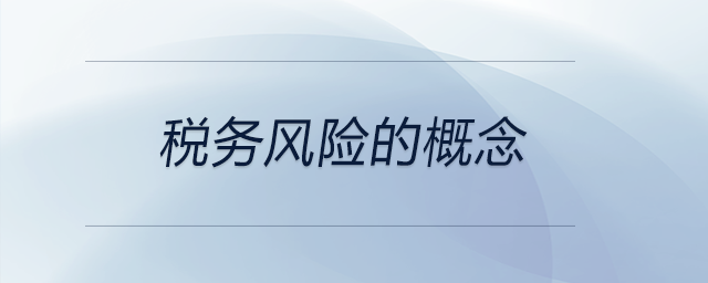 稅務(wù)風(fēng)險(xiǎn)的概念 稅務(wù)風(fēng)險(xiǎn)的概念