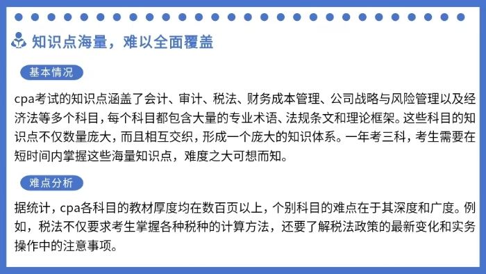 知識(shí)點(diǎn)海量，難以全面覆蓋