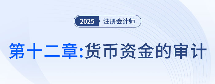 第十二章貨幣資金的審計_2025年注會審計搶學記憶樹