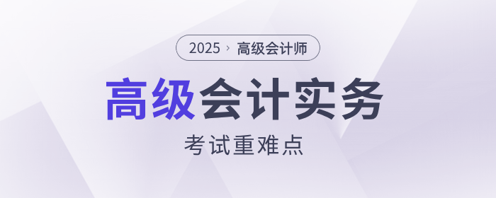 2025年《高級(jí)會(huì)計(jì)實(shí)務(wù)》考試重點(diǎn)難點(diǎn)有哪些？