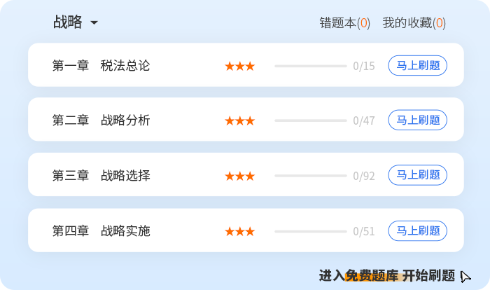 章節(jié)刷題 章節(jié)刷題