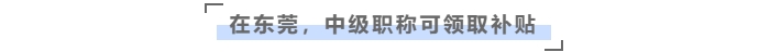 獲得中級(jí)會(huì)計(jì)職稱，在東莞最高可領(lǐng)6萬元補(bǔ)貼！