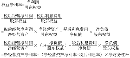 管理用財務(wù)分析體系（改進(jìn)杜邦分析體系）