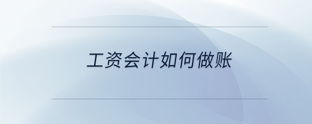 工資會(huì)計(jì)如何做賬 工資會(huì)計(jì)如何做賬